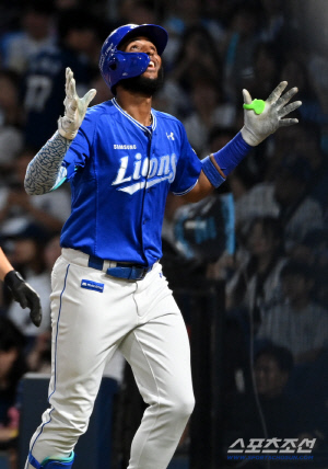 디아즈, 48호포 터졌다...나바로와 어깨 나란히, 1개만 더 치면 KBO 새 역사 쓴다 [창원 현장]