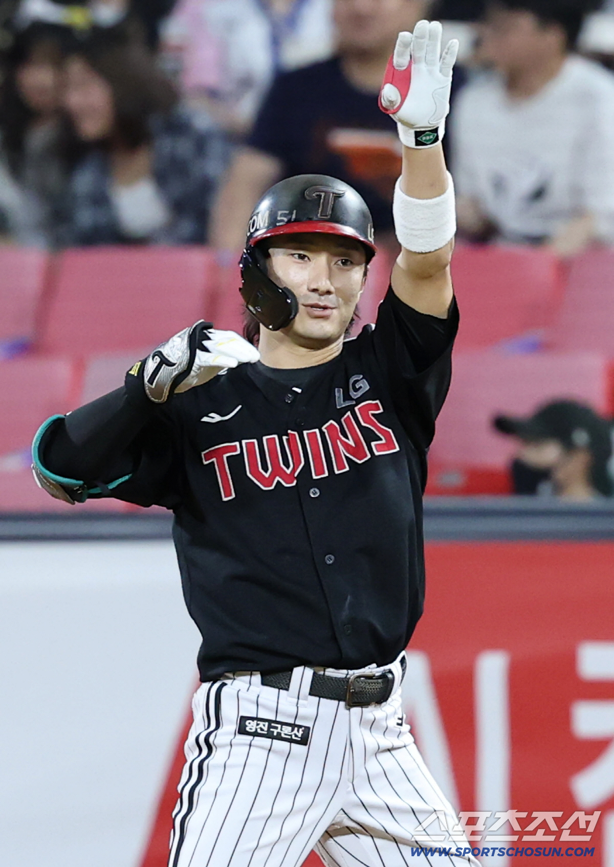 홍창기 뒤에서 개인 최다 5타점. 유력 GG후보의 1위 싸움 자신감 "대…