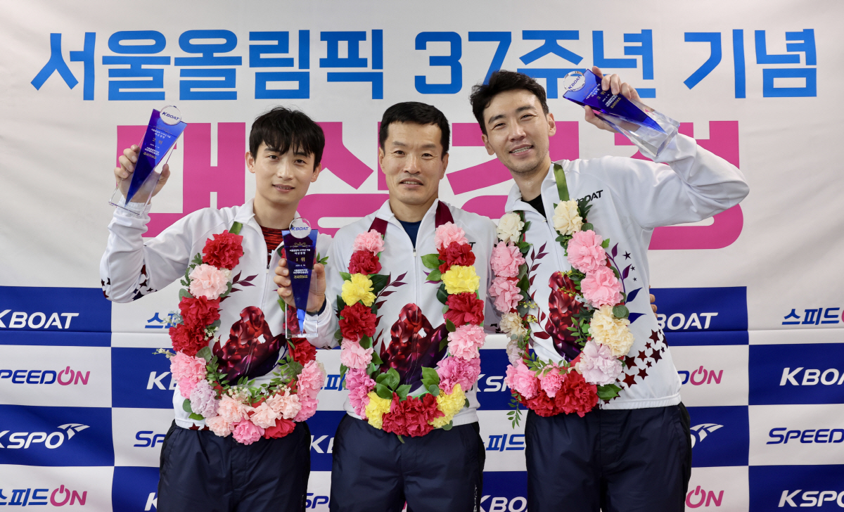 노장의 화려한 복귀! 김효년, 서울올림픽 37주년 대상경정 우승