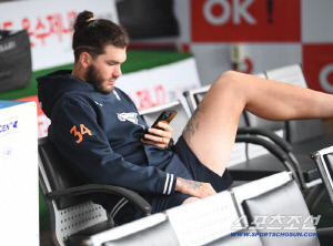 꿀맛 휴식 얻은 한화, 8연전 피한 선수들 표정도 밝았다 [수원 현장]