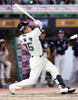 '대형 신인 여기도 있다!' 프로 데뷔 첫 안타가 3점 홈런이라니[인천 현장]