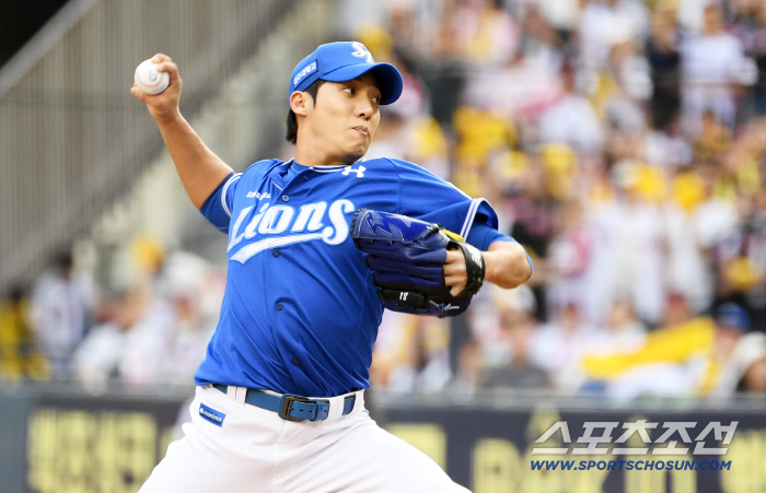 12승 국내 다승 1위 등극. 잠실 4승무패 원태인 "팬분들이 관중석 가득 채워주셔서 원정 생각이 들지 않는다"[잠실 코멘트]