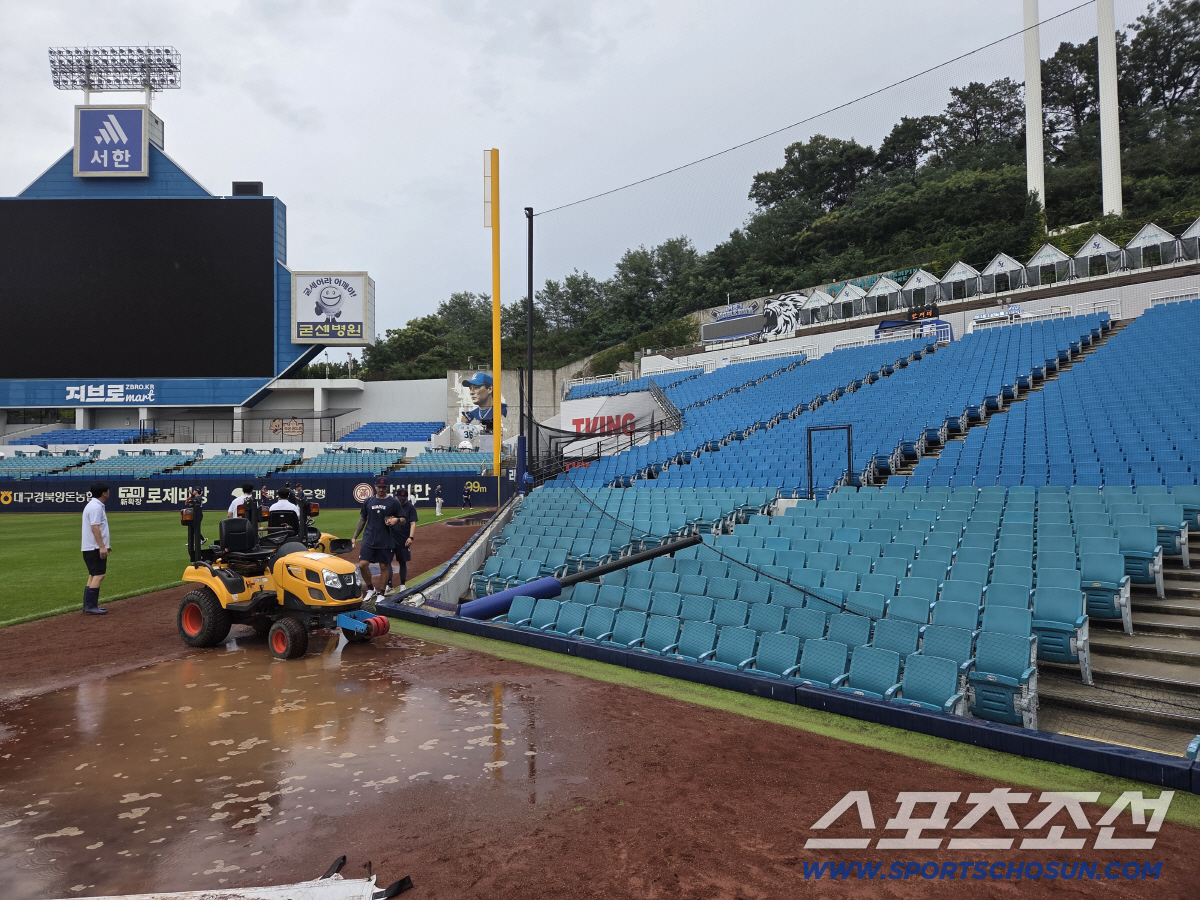 [공식발표] '철골 기둥 쓰러진' 라팍, KBO 실사 결과 '이상 無…"…