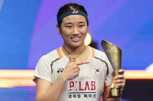 '동반 금메달' 안세영 서승재-김원호, 중국마스터스 평정…안세영, 서승재는 대회 2연패도 달성