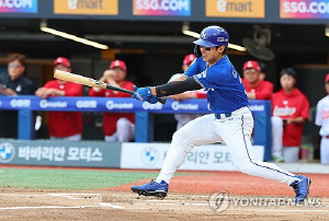 삼성 김성윤 타석엔 록 역사상 가장 유명한 기타 선율 흐른다