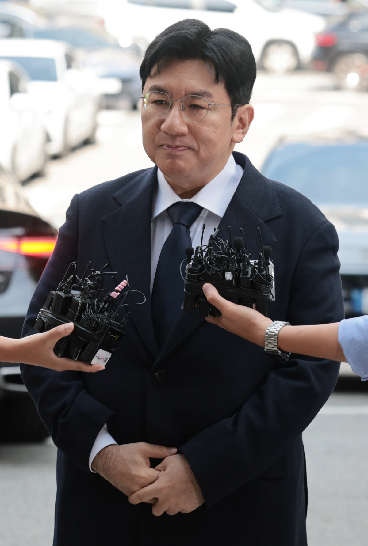 [속보] 하이브 방시혁, 1900억 부당이득 혐의 두번째 경찰 조사