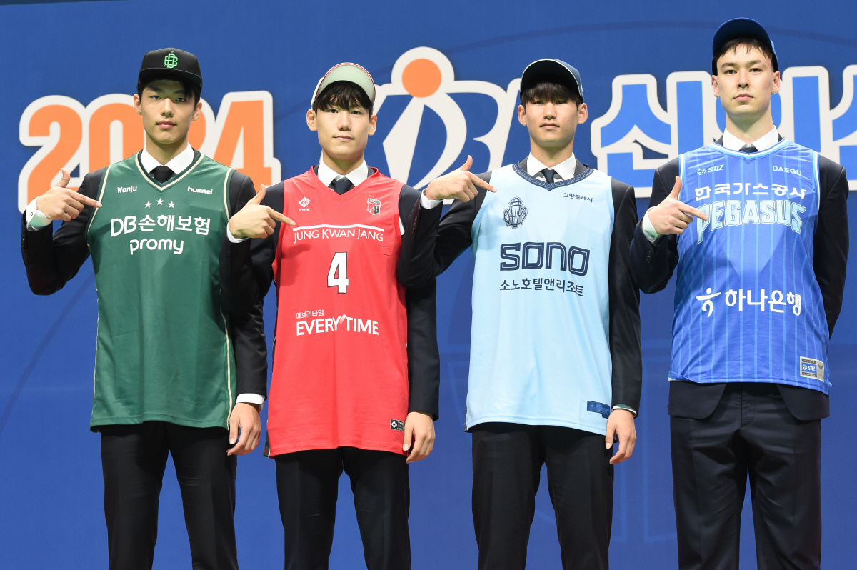 대세는 '얼리 드래프트'…역대 최다 14명 신청, 2025년 KBL 신인…
