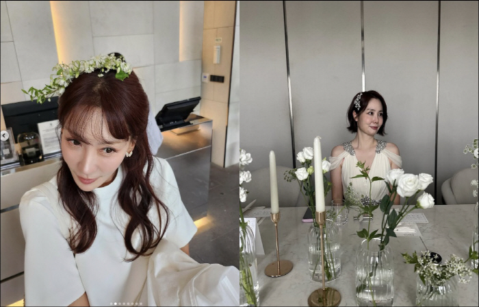 김정은인 줄…붕어빵 여동생 결혼식에 10년 전 웨딩드레스 선물 "저 아닙…