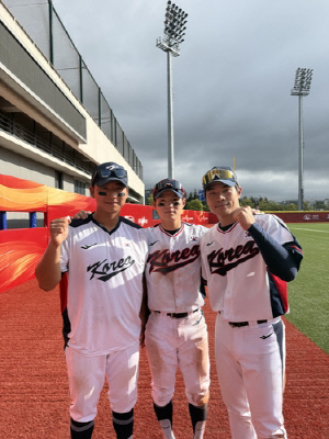 한국, 아시아야구선수권대회 1차전서 홍콩에 콜드게임 승리