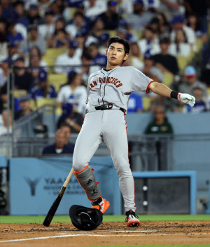 '최악상황 발생!' 또 타격슬럼프 빠진 SF 이정후, 우완투수 상대인데 선발 제외. 배려 아닌 배제.