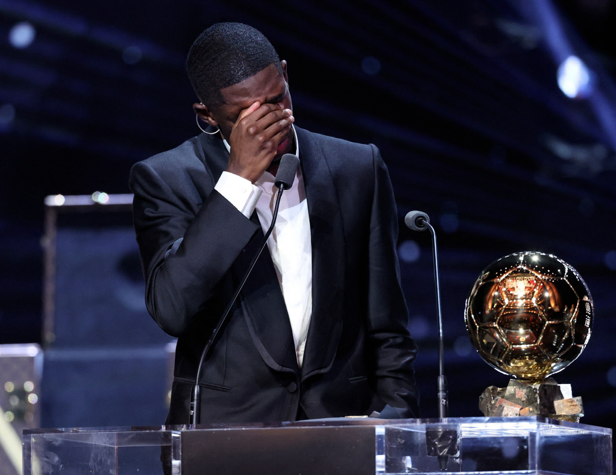 밤새 게임하는 '금쪽이'에서 유럽 최고의 별로…이강인 동료 뎀벨레, 20…