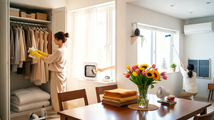 계절 바뀔 때 꼭 해야 하는 집안 관리 체크