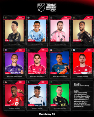 MLS 최고 듀오 미쳤다! 손흥민 부앙가 나란히 이주의 팀 선정→메시도 포함…3경기 연속 해트트릭 LAFC 역사