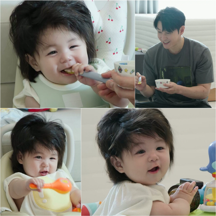 "입맛부터 럭셔리"…심형탁子 하루, 과일 이유식NO→투뿔한우 이유식은 '…