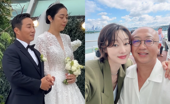 [SCin스타] “행복 응원한다” 최여진 부부, 김병만♥현은재 부부에 진심 축하