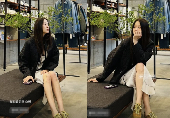 백화점서 포착된 고현정 근황...'살 빠져 못 알아본다'더니 연예인 포스…