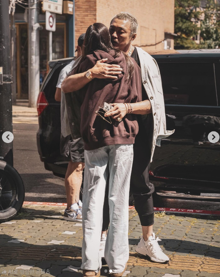 추성훈, 아빠 키만큼 자란 딸 사랑이에 뭉클 "나의 삶 빛내줘서 고맙다"