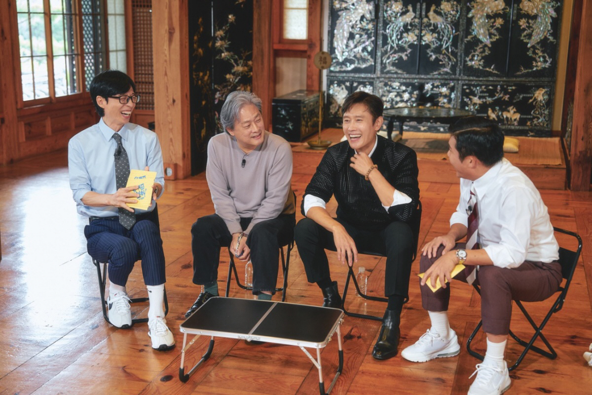 "저만 그런가요?"..'유퀴즈' 박찬욱 감독 솔직 발언에 이병헌 능청