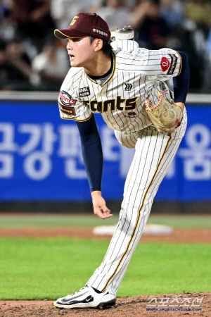 5강 희망 꺼져가는데 나균안 너마저... 팔꿈치 이상 1군 말소. 김태형의 내일 선발 픽은 2년차 박준우[울산 코멘트]