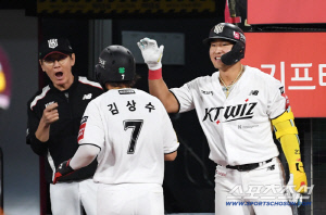 외국인 뒤에 또 외국인! KT, SSG전 총동원령 → 헤이수스 불펜 대기   오원석도 불펜 대기