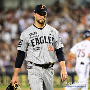 200K 달성, 그런데 최다 실점이라니…믿었던 와이스가 무너졌다 '4⅓이닝 6실점'