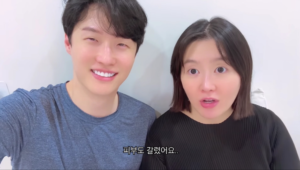 '이용식 딸' 이수민, 임신후 35kg 쪘다더니.."숨만 쉬어도 힘들어,…