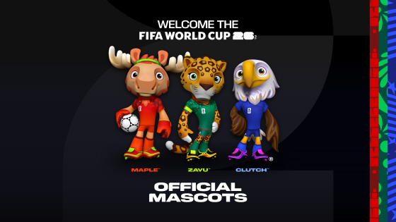 '무스+재규어+독수리' 월드컵 마스코트로 재탄생했네…FIFA, 북중미W …