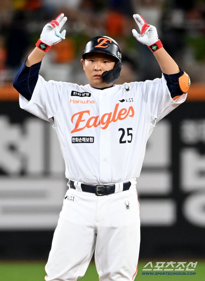 "류현진 10승 걸렸으니 타자들 도와주길"…1위 추격 마지막 기회, '얼굴 사구' 김태연 선발 복귀