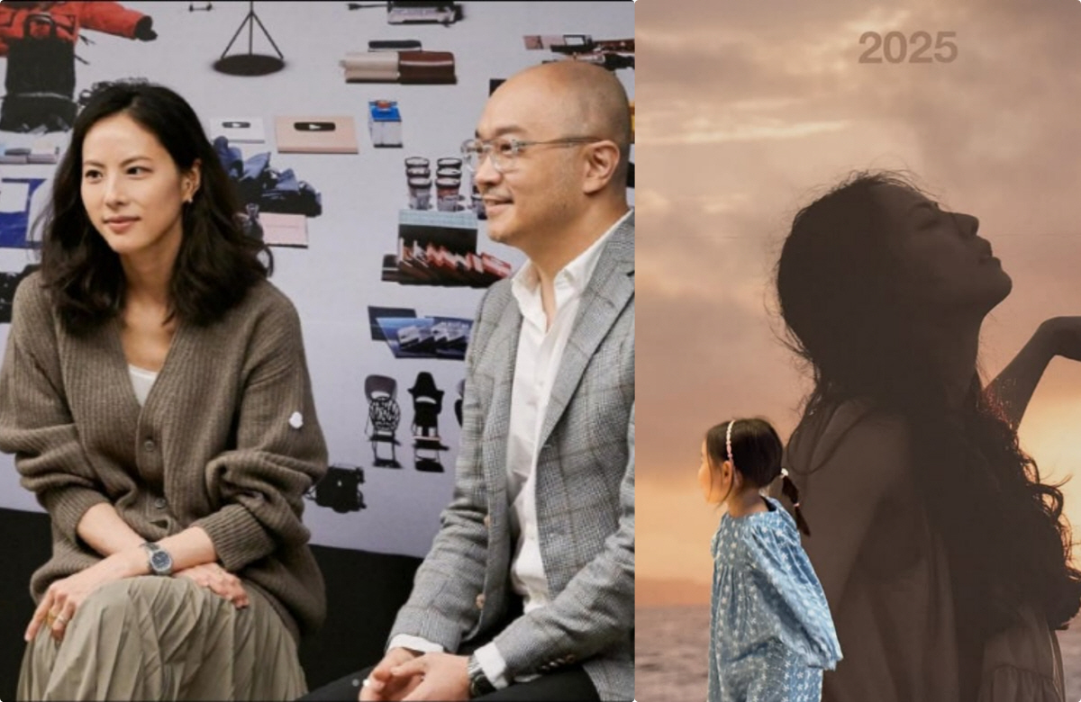 ‘연봉 357억 재벌♥’ 박지윤, 4살 딸 최초 공개했다.."곧 만나요"