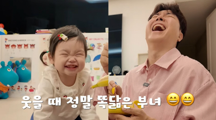 박수홍 11개월 딸, 작은 얼굴+상위 10% 큰 키 "모델 해도 되겠다"…