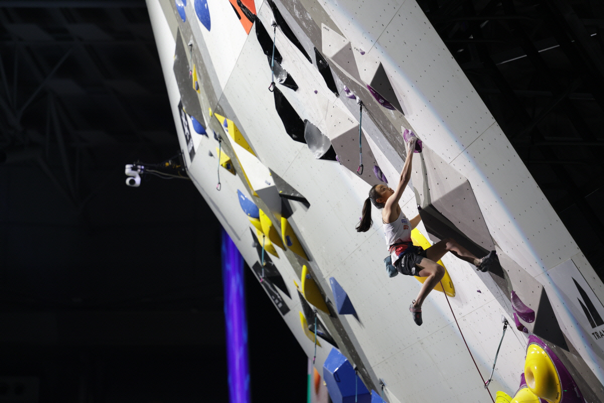 국가대표 이도현 2025 IFSC 서울 스포츠클라이밍 세계선수권대회 리드…