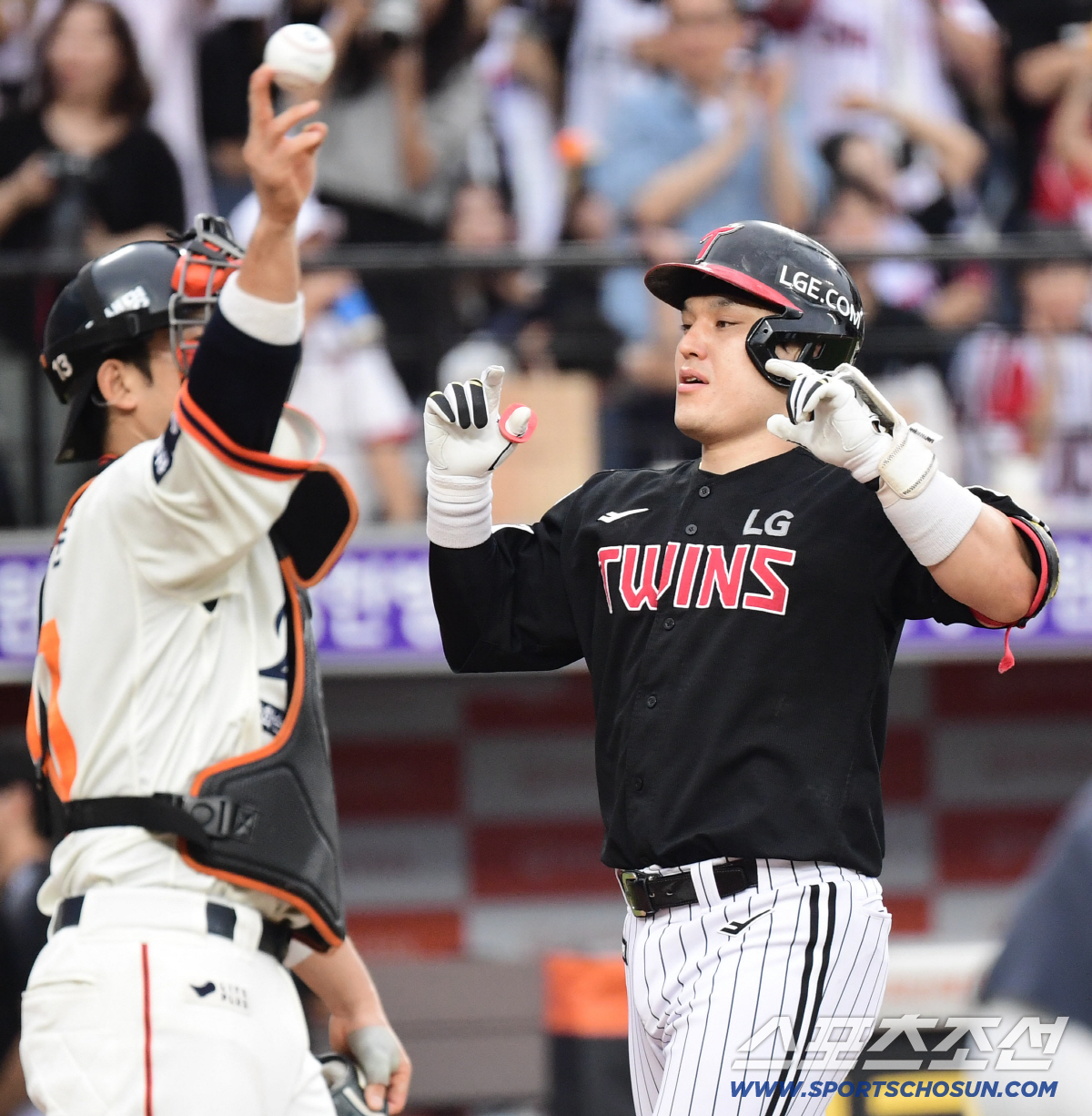 '박동원 속죄의 대포→타자일순까지' 1위 매직넘버 1 되나…문동주 ⅔이닝…