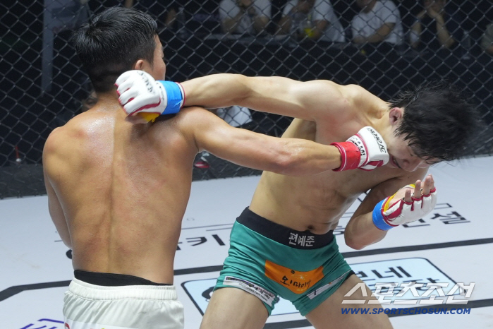 편예준 왼손 골절 부상 투혼에도... 이정현 12연승, 첫 타이틀 방어 성공[안산 현장]