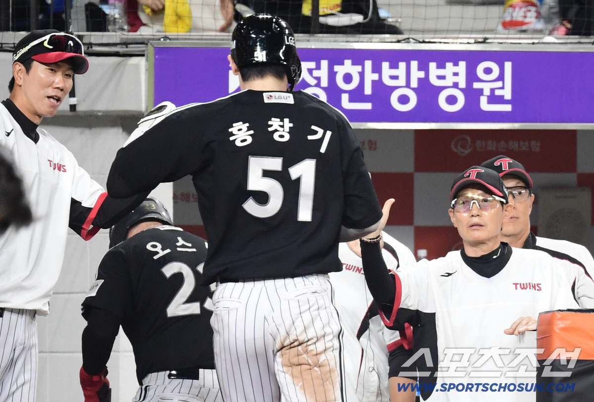 우승 진짜 보인다! 매직넘버 1…'1회에 승부 갈렸다' LG, 대전 징크…