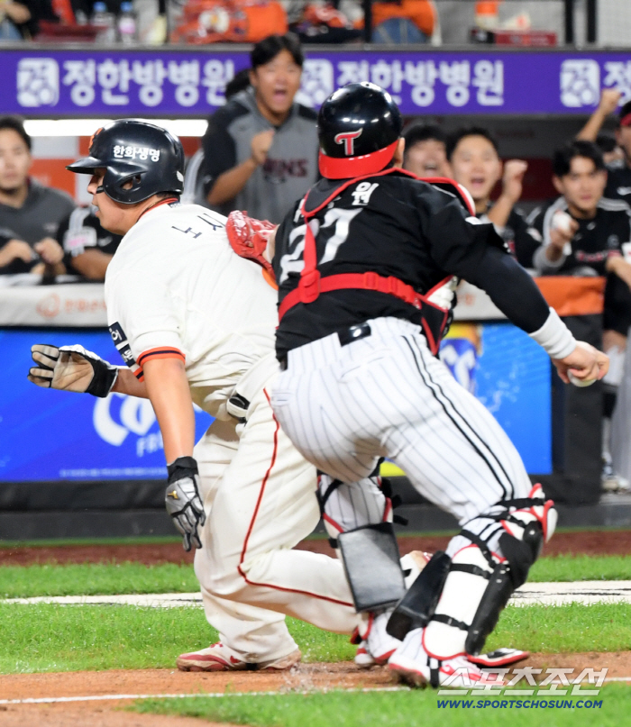 노시환에게 당했다…'염갈량'의 제안 하나 "찝찝함 남지 않아야 하니 PS에서는"