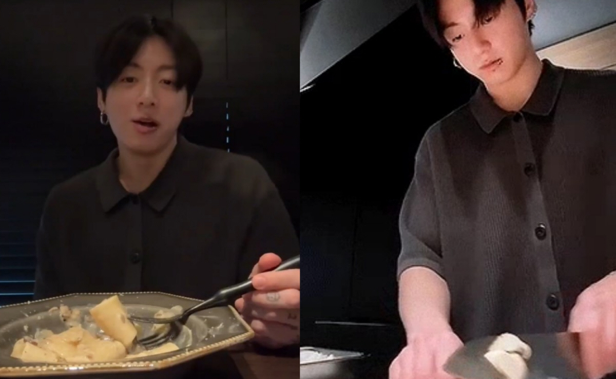 “칼질도 치명적” ‘셰프 모드’ 켠 BTS 정국, 위버스 라이브서 크림 …
