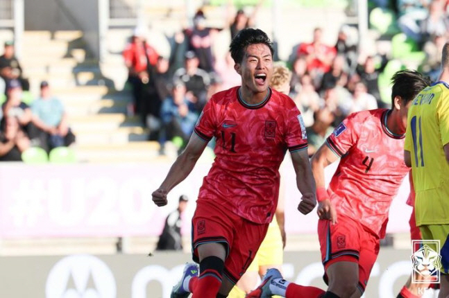 '16분만에 2실점+김명준 만회골' 이창원호, U-20 월드컵 첫 판서 …