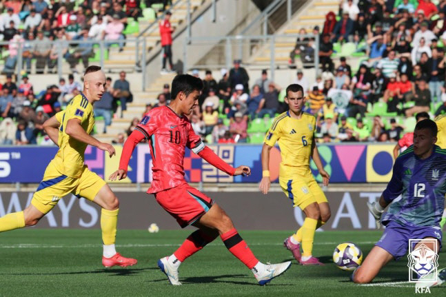 '16분만에 2실점+김명준 만회골' 이창원호, U-20 월드컵 첫 판서 …