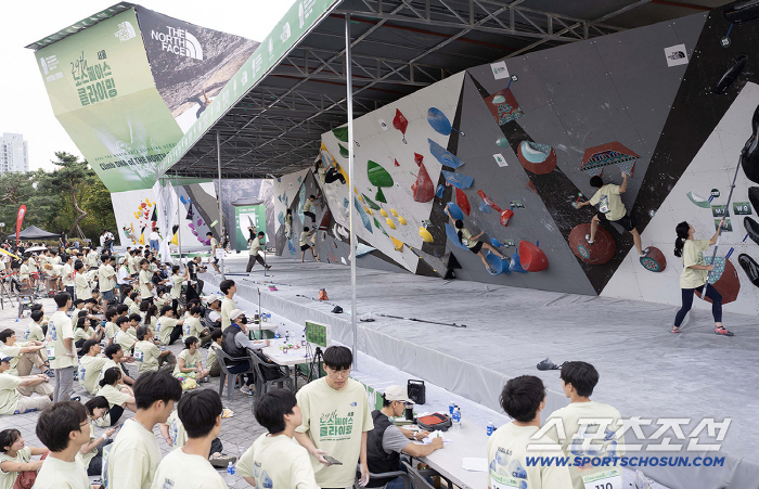 '열기 후끈' 제29회 노스페이스컵 전국 스포츠클라이밍 대회 성료