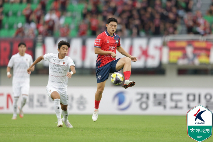 "MVP 페이스" 휴가도 반납, 김천 상무 '말년 병장' 이동경 무섭다……