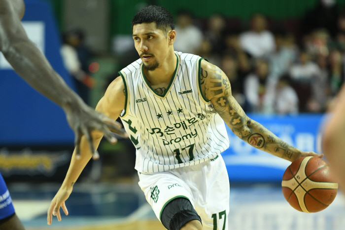 [현장인터뷰]'필리핀 특급' 원주 DB 이선 알바노의 자신감 "정규리그 우승 때보다 좋은 팀 됐다고 생각"