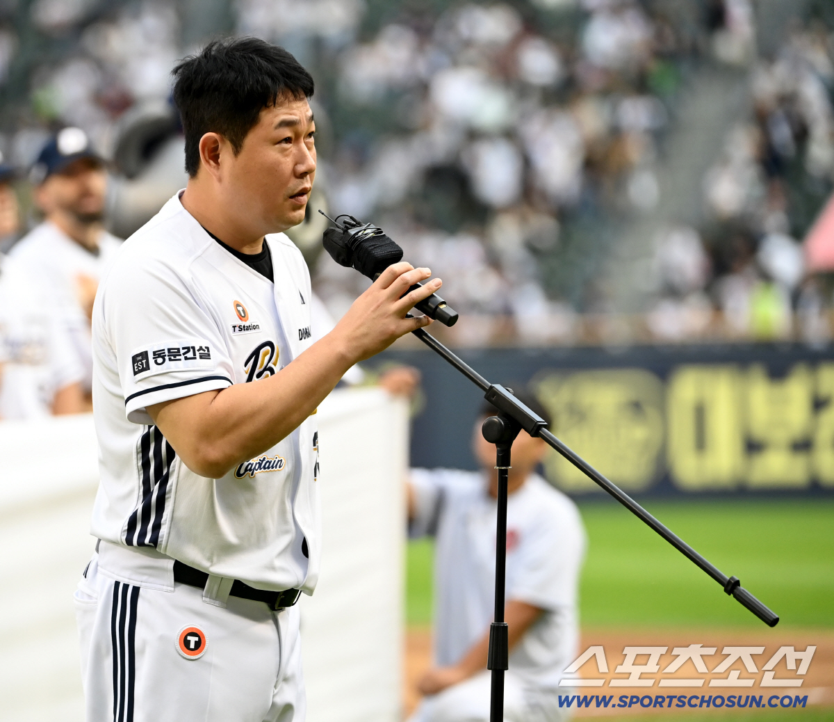 패기 좋고! 잠실에 선 2026 두산 베어스 신인, 아기 곰들의 당찬 인…