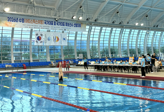 한국 아티스틱스위밍 간판 허윤서, 7년 연속 태극마크 선발유력. 국내선발전 1위