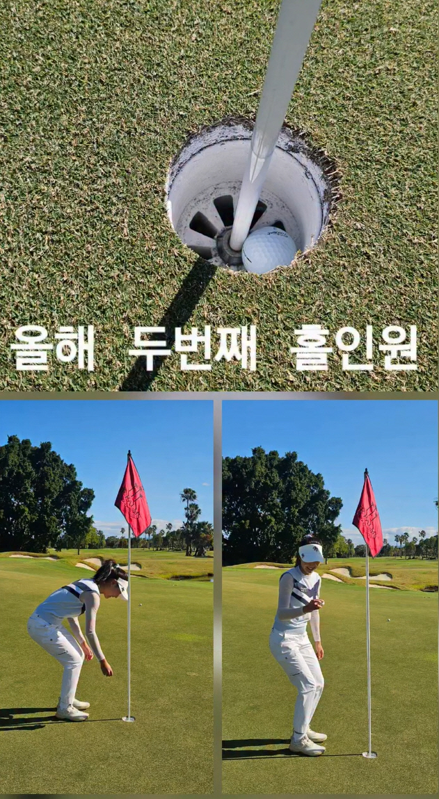 송종국 딸 송지아, JYP 거절하더니..프로골퍼로 승승장구 "올해 두번째…