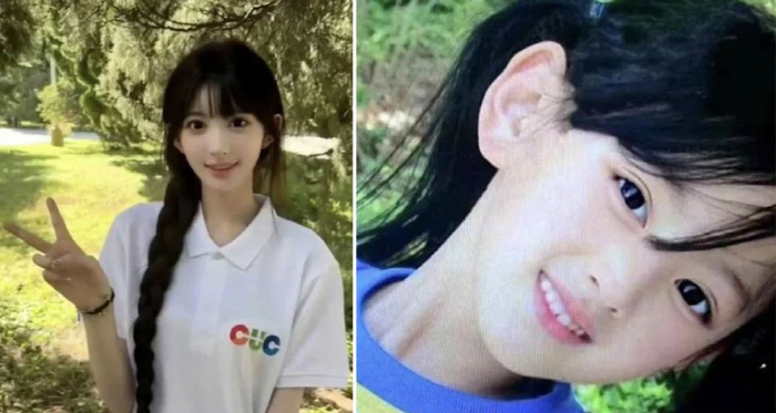 생얼인데, 시험 중 5차례 "화장 지워라"…어린 시절 사진으로 자연미 입…