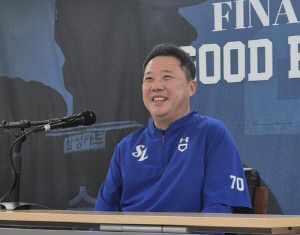 박진만 삼성 감독 