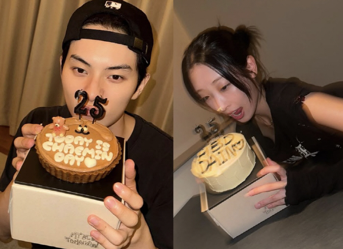 이채민♥류다인, 또 대놓고 럽스타..커플 생일파티 인증 '달달'