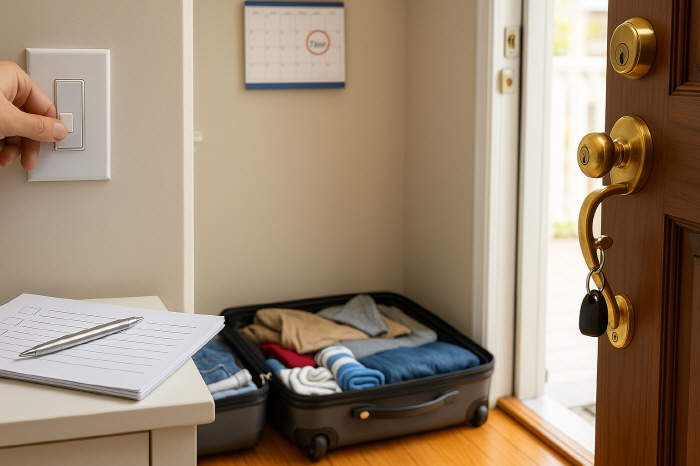 휴가 중 집 비우기 전 체크리스트