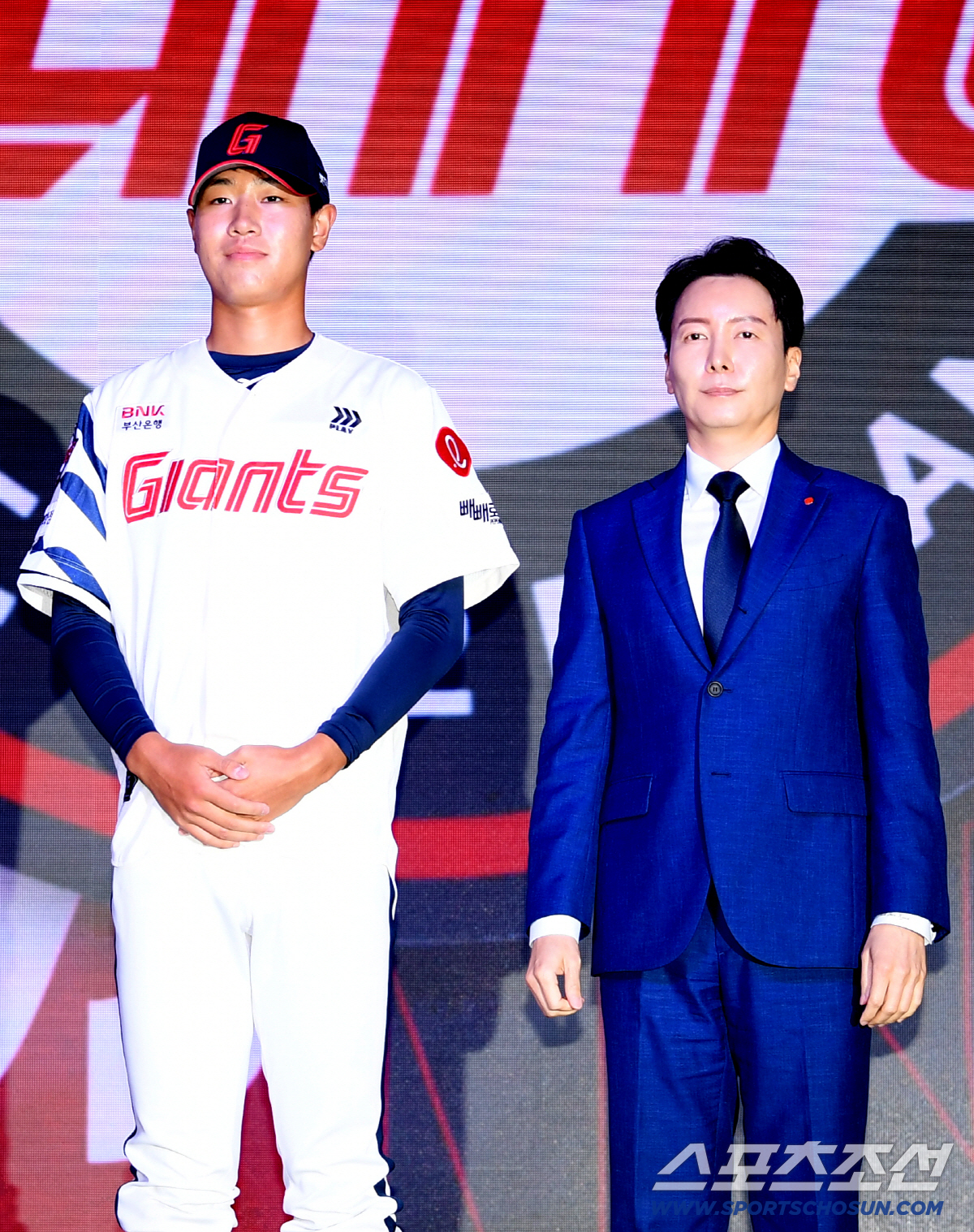 '1m93' 신인인데, 마음도 피지컬도 이미 거인…7억팔+전직 빅리거 향…