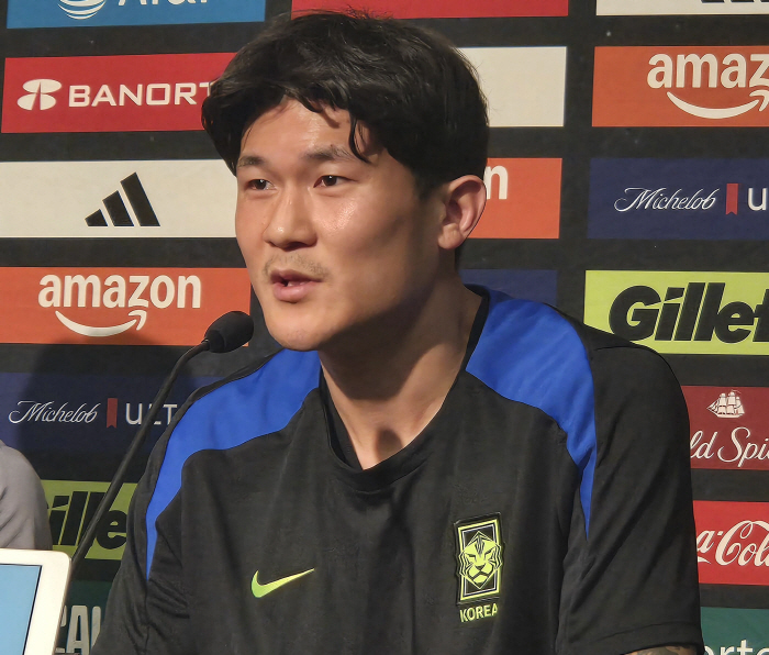 '우승 후보' 브라질 잡을 홍명보호 '철의 스리백', 김민재 파트너는 누구? '젊은 피'→'노련함' 모두 실험 가능